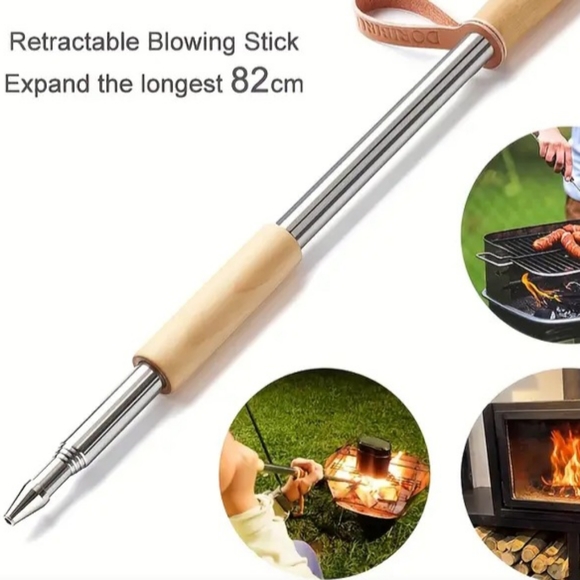 Detachable (Fire Poker)-(Campfire)-(Fire Place)-(Camping)-(32 Inch)-(New)-$25 - Picture 3 of 4